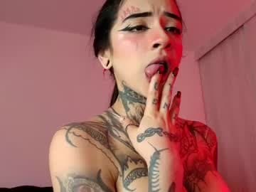 NAKED, FUCK ME MAKE CUM  #OhMiBod #tattoo #latina #goth #bigboobs