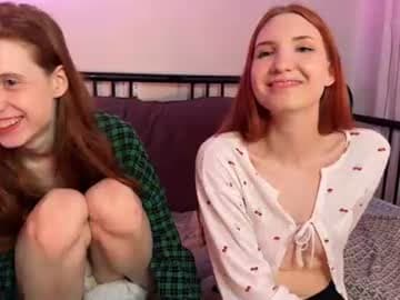 WELCOME IN TWO SEXY PUSSIES  - Goal: tease her pussy in doggy [461 tokens left ] #hairy #redhead #teen #smalltits #lesbian